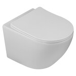 Унітази DESNA CycleON, підвісні, без обідка, з кришкою